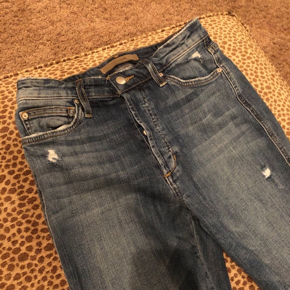 Joe’s The Micro Flare High Rise Skinny Flare Sz 27 - Picture 3 of 7